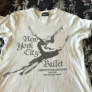 Ballet graphic from free people